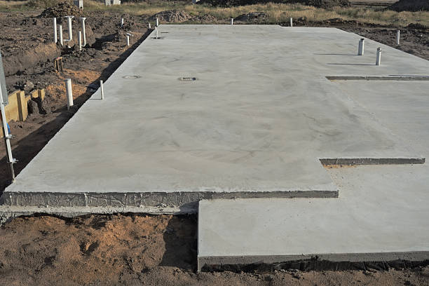 Best Concrete Slab Construction in Vaiden, MS